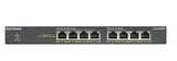 NETGEAR GS308PP Unmanaged Gigabit Ethernet (10/100/1000) Power over Ethernet (PoE) Black - GS308PP-100NAS