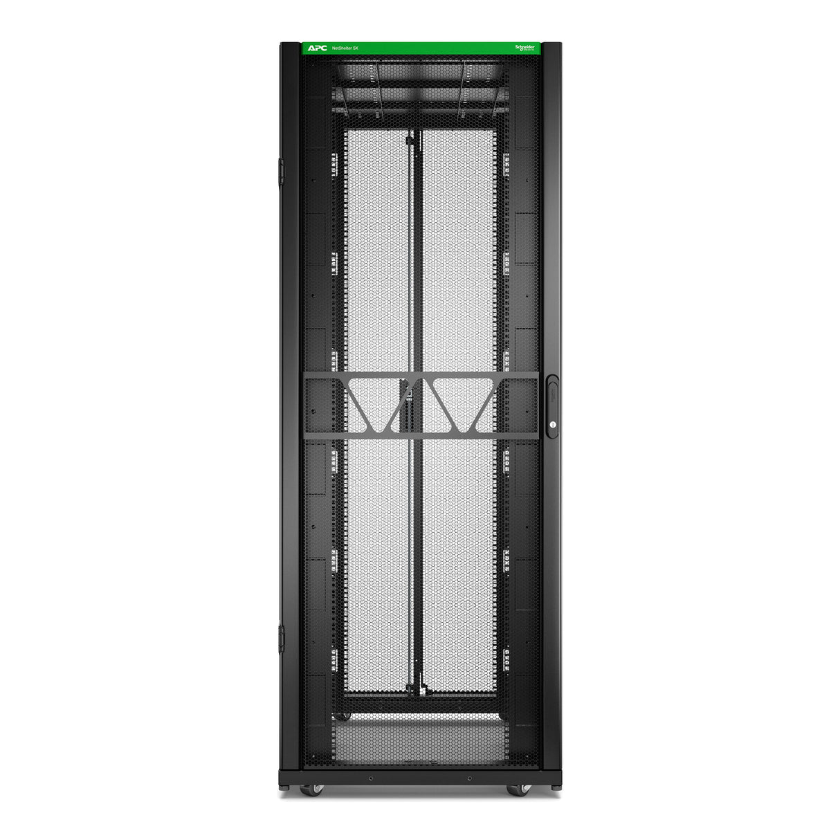 APC Netshelter SX Gen2 AR3350B2 - 42U, 1991h x 750w x 1200d mm, with side panels, black - AR3350B2 APC