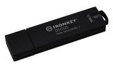 Kingston Technology IronKey 128GB D500S FIPS 140-3 Lvl 3 AES-256 - IKD500S/128GB