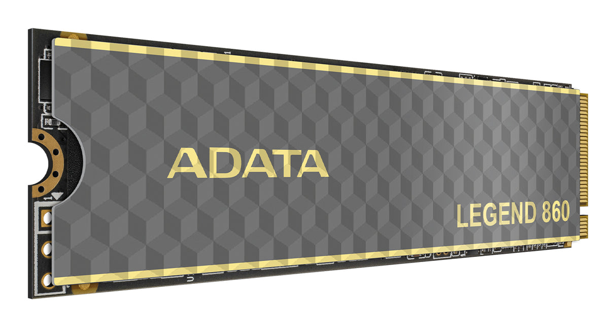 ADATA LEGEND 860 SLEG-860-1000GCS internal solid state drive 1 TB M.2 PCI Express 4.0 NVMe 3D NAND - SLEG-860-1000GCS A-DATA TECHNOLOGY