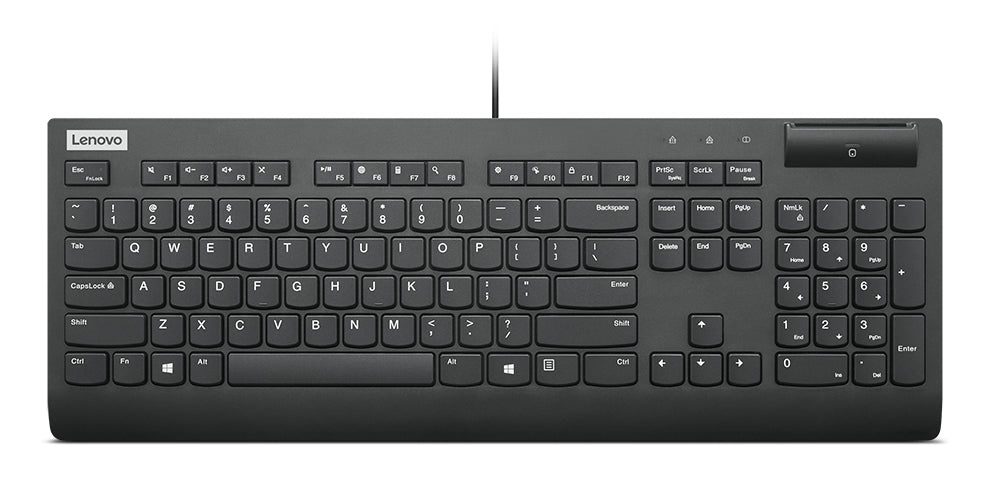 Lenovo Smartcard Wired II keyboard Home/Office USB US English Black - 4Y41R64685 LENOVO