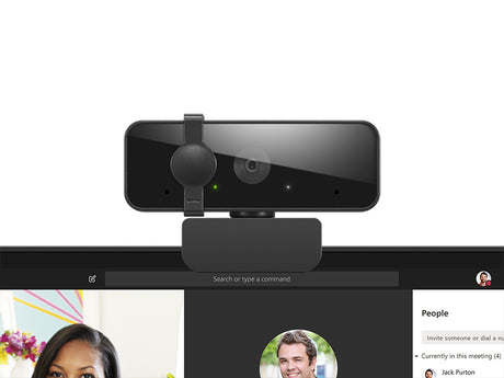 Lenovo Essential FHD Gen2 webcam 1920 x 1080 pixels USB 2.0 Black - 4XC1S15018 LENOVO