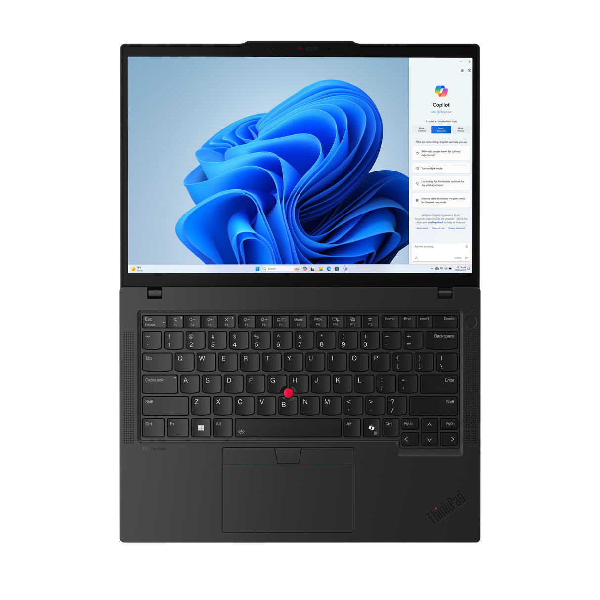 Lenovo ThinkPad T14 Gen 5 (AMD) AMD Ryzen™ 7 PRO 8840U Laptop 35.6 cm (14") Touchscreen WUXGA 32 GB DDR5-SDRAM 512 GB SSD Wi-Fi 6E (802.11ax) Windows 11 Pro English Black - 21MC004YUS LENOVO