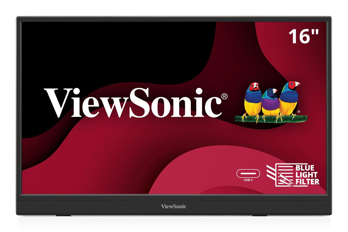 Viewsonic VA VA1653 computer monitor 39.6 cm (15.6") 1920 x 1080 pixels Full HD LED Black - VA1653