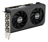 Asus graphics card with dual fans on a white background