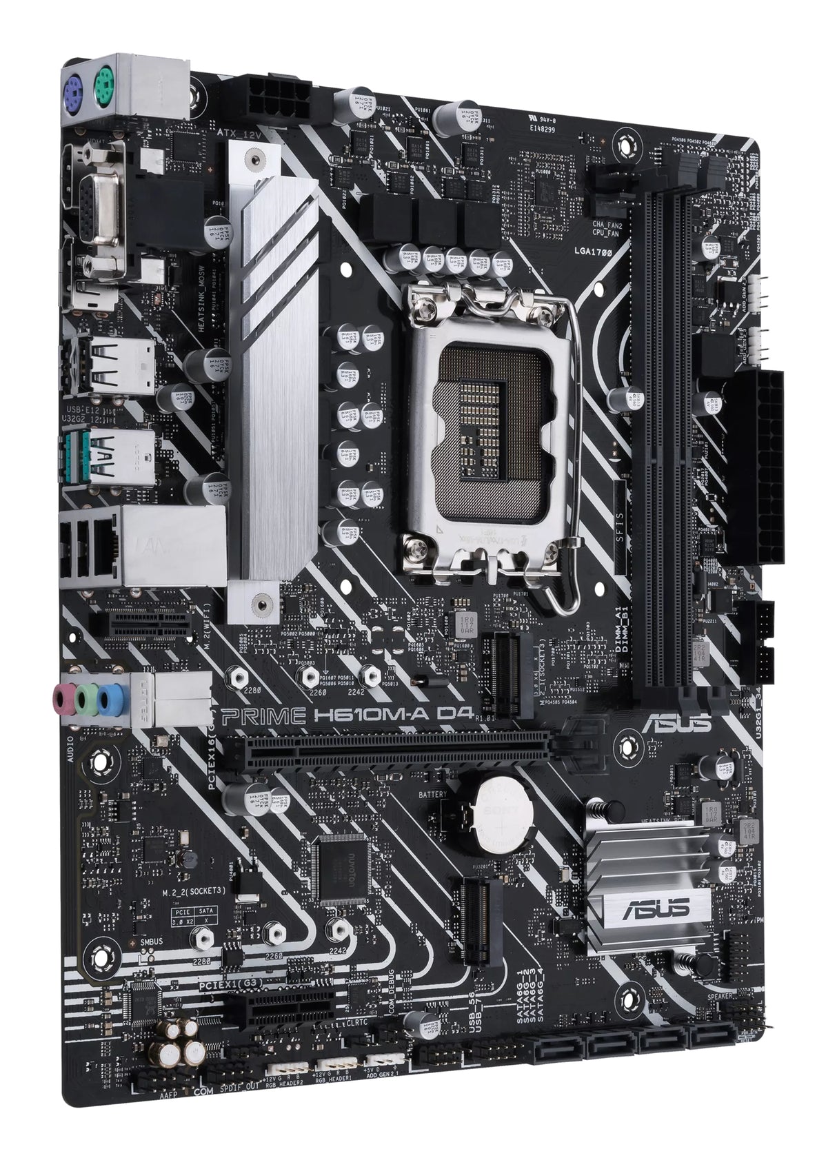 ASUS PRIME H610M-A D4-CSM Intel H610 LGA 1700 micro ATX - PRIME H610M-A D4-CSM ASUS