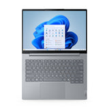 Lenovo ThinkBook 14 G8 IRL Intel Core 7 240H Laptop 35.6 cm (14") Touchscreen WUXGA 16 GB DDR5-SDRAM 512 GB SSD Wi-Fi 6E (802.11ax) Windows 11 Pro English Grey - 21SG000HUS LENOVO