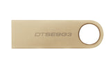 Kingston Technology DataTraveler 512GB 220MB/s Metal USB 3.2 Gen 1 SE9 G3 - DTSE9G3/512GB