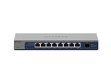 NETGEAR GS108X Unmanaged L2 Gigabit Ethernet (10/100/1000) Grey - GS108X-100NAS