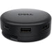 DELL DA326 Wired USB 3.2 Gen 1 (3.1 Gen 1) Type-C Black - DA326-BK-DAO