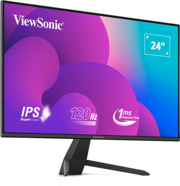 Viewsonic VX2470-MHD computer monitor 61 cm (24") 1920 x 1080 pixels Full HD LED Black - VX2470-MHD