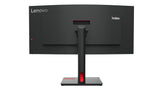 Lenovo ThinkVision T34w-30 LED display 86.4 cm (34") 3440 x 1440 pixels Wide Quad HD Black - 63D4ZAR1US