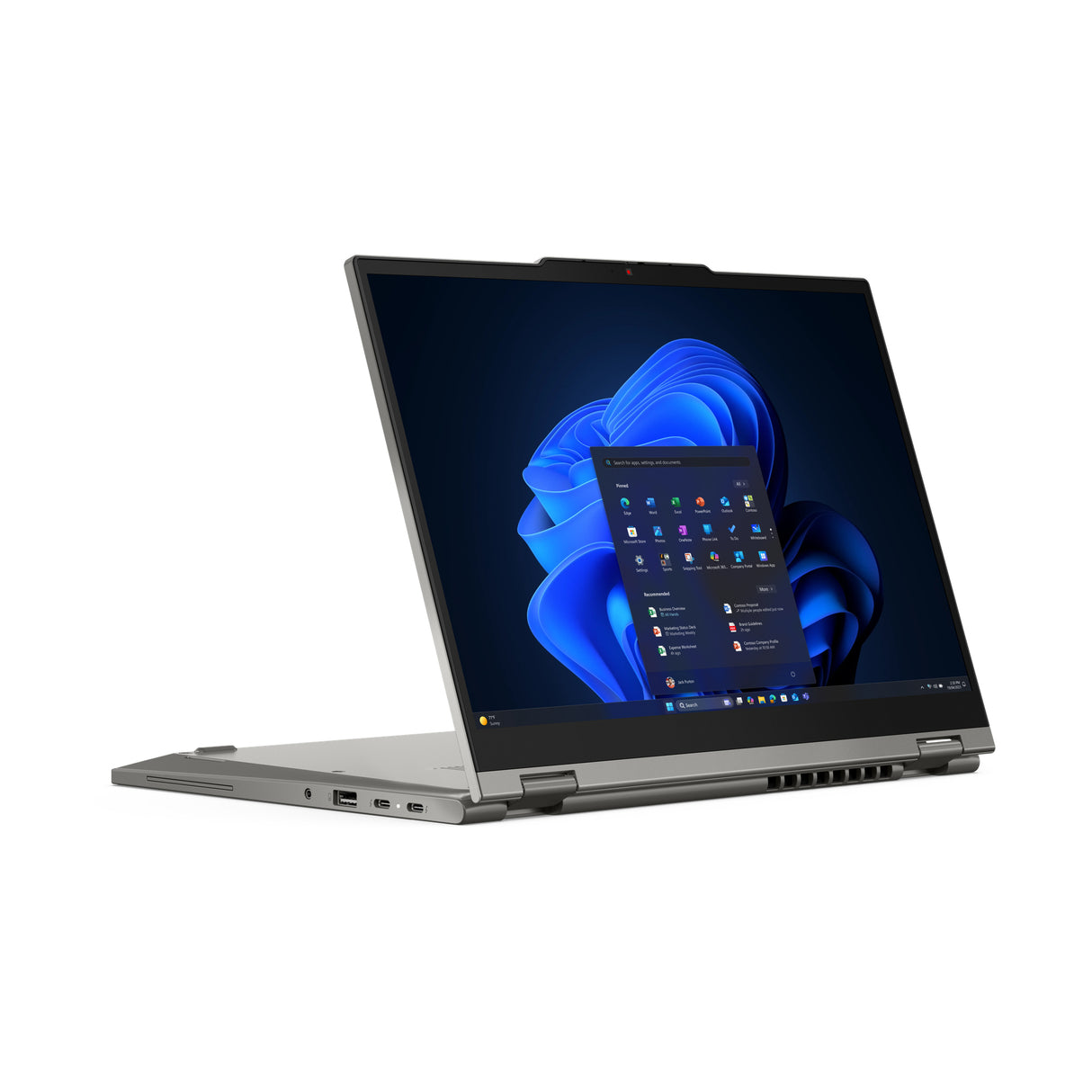 Lenovo ThinkPad L13 2-in-1 Gen 6 (AMD) AMD Ryzen™ 7 250 Hybrid (2-in-1) 33.8 cm (13.3") Touchscreen WUXGA 32 GB LPDDR5x-SDRAM 512 GB SSD Wi-Fi 7 (802.11be) Windows 11 Pro Grey - 21RD000WUS