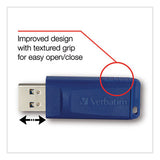 Classic USB 2.0 Flash Drive, 32 GB, Blue - 97408