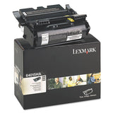 LEXMARK  Return Program High-Yield Toner, 21,000 Page-Yield, Black - 64015HA