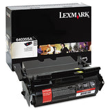 64035SA Toner, 6,000 Page-Yield, Black - 64035SA LEXMARK