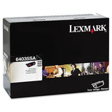 64035SA Toner, 6,000 Page-Yield, Black - 64035SA LEXMARK