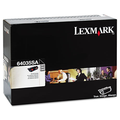 64035SA Toner, 6,000 Page-Yield, Black - 64035SA LEXMARK