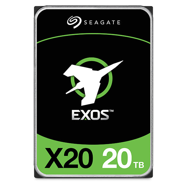 Seagate Enterprise Exos X20 internal hard drive 20 TB 7200 RPM 3.5" Serial ATA III - ST20000NM007D