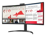 LG 34CR651N-6P All-in-One PC/workstation Intel® Pentium® Silver N6005 86.4 cm (34") 3440 x 1440 pixels All-in-One thin client 8 GB DDR4-SDRAM 16 GB eMMC Wi-Fi 6 (802.11ax) Black - 34CR651N-6P