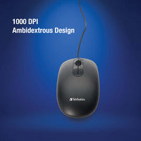 Verbatim 70734 keyboard Mouse included USB QWERTY Black - 70734