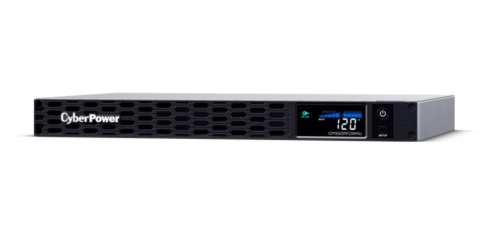 CyberPower PFC Sinewave uninterruptible power supply (UPS) Line-Interactive 1.5 kVA 900 W 6 AC outlet(s) - CP1500PFCRM1U