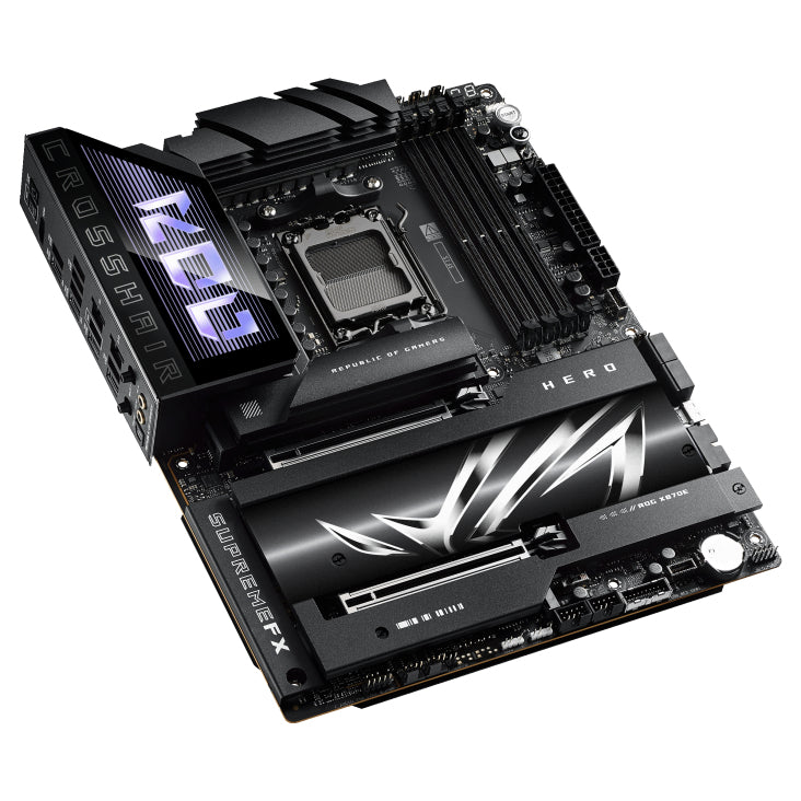 ASUS ROG CROSSHAIR X870E HERO AMD X870E Socket AM5 ATX - ROG CROSSHAIR X870E HERO