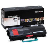 E260A21A Toner, 3,500 Page-Yield, Black - E260A21A