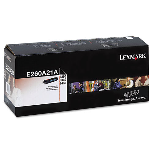 E260A21A Toner, 3,500 Page-Yield, Black - E260A21A