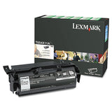 LEXMARK  Return Program Extra High-Yield Toner, 36,000 Page-Yield, Black - T654X11A