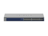 NETGEAR XS724TM Managed L2/L3/L4 10G Ethernet (100/1000/10000) 1U Grey - XS724TM-100NAS