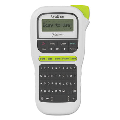 PT-H110 Easy Portable Label Maker, 2 Lines, 4.5 x 6.13 x 2.5 - PTH110