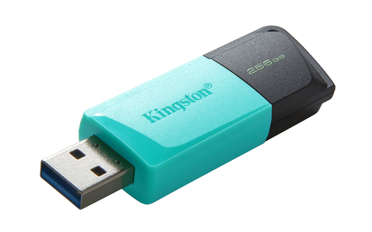 Kingston Technology DataTraveler 256GB USB3.2 Gen1 Exodia M (Black + Teal) - DTXM/256GB