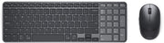 DELL Pro 7 KM746 keyboard Mouse included Universal RF Wireless + Bluetooth Latin American Spanish Graphite - KM746-BLK-US DELL