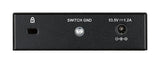 D-Link 5-Port Desktop Gigabit PoE+ Switch - DGS-1005P D-LINK