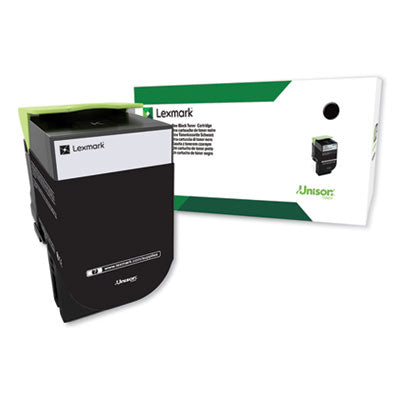 80C0XKG Return Program Extra High-Yield Toner, 8,000 Page-Yield, Black, TAA Compliant - 80C0XKG