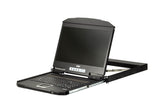 ATEN 1U Short Depth USB VGA Single Rail LCD - CL3100NX