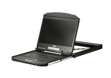 ATEN CL3700NW rack console 47 cm (18.5") 1920 x 1080 pixels Metal, Plastic Black 1U - CL3700NW ATEN