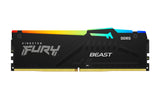 Kingston Technology FURY Beast 16GB 5600MT/s DDR5 CL36 DIMM RGB - KF556C36BBEA-16 KINGSTON