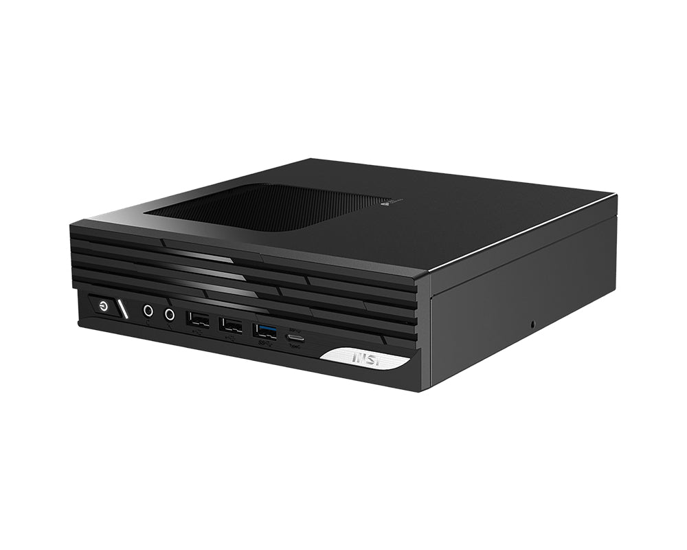 MSI Pro DP21 14M-1003US Intel® Core™ i3 i3-14100 16 GB DDR5-SDRAM 1 TB SSD Windows 11 Pro Desktop Mini PC Black - PRODP2114M1003 MSI
