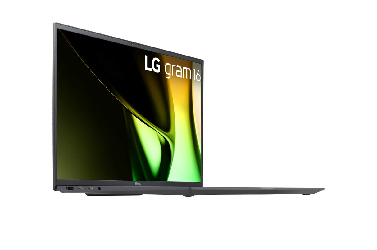 LG Gram 16Z90S-V Intel Core Ultra 7 155H Laptop 40.6 cm (16") WQXGA 32 GB LPDDR5x-SDRAM 1 TB SSD Wi-Fi 6 (802.11ax) Windows 11 Pro English Black - 16Z90S-V.APC8U1