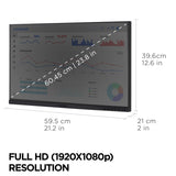 Viewsonic VG Series VG2448A-2_H2 computer monitor 61 cm (24") 1920 x 1080 pixels Full HD LED Black - VG2448A-2_H2