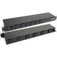CyberPower CPS1215RMS power distribution unit (PDU) 1U Black - CPS1215RMS CYBERPOWER