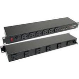 CyberPower CPS1215RMS power distribution unit (PDU) 1U Black - CPS1215RMS CYBERPOWER