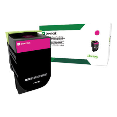 80C0XMG Return Program Extra High-Yield Toner, 4,000 Page-Yield, Magenta, TAA Compliant - 80C0XMG