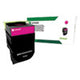 80C0XMG Return Program Extra High-Yield Toner, 4,000 Page-Yield, Magenta, TAA Compliant - 80C0XMG