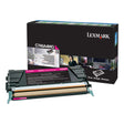 C746A4MG Return Program Toner, 7,000 Page-Yield, Magenta, TAA Compliant - C746A4MG LEXMARK