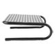Metal Art Jr. Monitor Stand, 14.75" x 11" x 4.25", Black, Supports 40 lbs - 30165