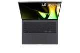 LG Gram 16Z90S-V Intel Core Ultra 7 155H Laptop 40.6 cm (16") WQXGA 32 GB LPDDR5x-SDRAM 1 TB SSD Wi-Fi 6 (802.11ax) Windows 11 Pro English Black - 16Z90S-V.APC8U1