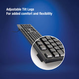 Verbatim 70734 keyboard Mouse included USB QWERTY Black - 70734
